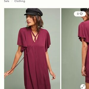 Michael Stars Burgundy Dress